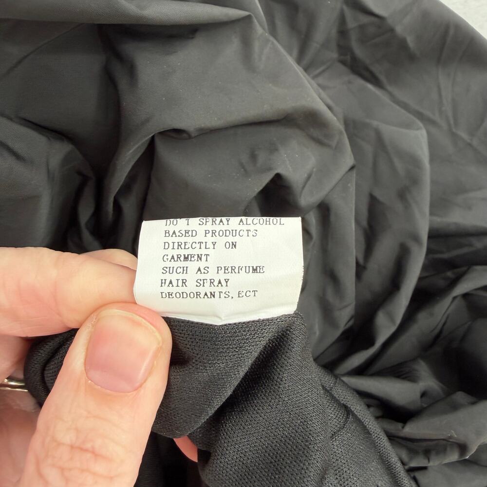 Mac Duggal NEW Black Sleeveless Crepe Bubble Skirt Formal Party Mini Dress - Picture 11 of 11